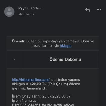 Bilsem Online İzinsiz Üye Yeniliği Ve Para Çekimi
