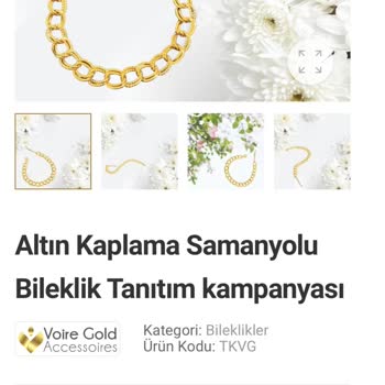 Voire Gold Accessoires Tanıtım Kampanyası