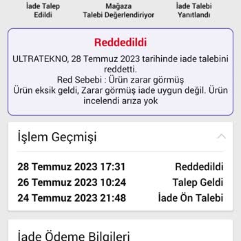 N11 Ürünü İade Almıyor!