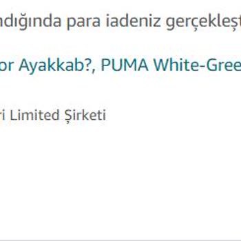 Amazon Puma Ayakkabı Güvenilmezliği Hakkında
