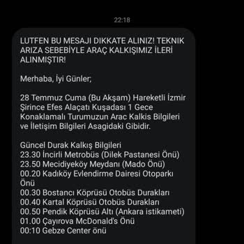 TurFırsatı Tur Sorumlusunun Sorumsuzluğu.
