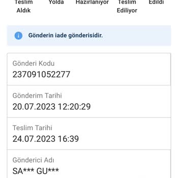 Watsons Para İadesi Yapmıyor