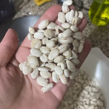 Hasata Derinkuyu Kurufasulye, Soğuk Suya Islattım Ve Parçalandı