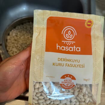 Hasata Derinkuyu Kurufasulye, Soğuk Suya Islattım Ve Parçalandı