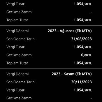Gelir İdaresi Başkanlığı MTV Vergisi :(((((