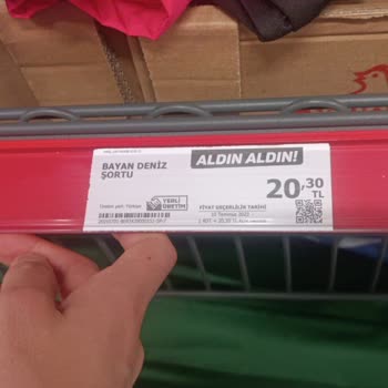 A101 Raftaki Ve Kasadaki Fiyat Farkı
