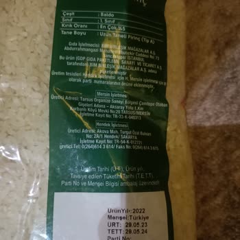 BİM Pirinç Kurtlu Çıktı