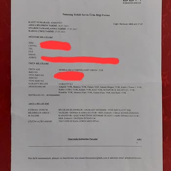 Samsung Telefon Samsung Kusurlu Telefon Satışı