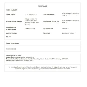 Luna Bahçe Dekorasyon Ve İninal Şirketi Tarafından Ürünler Gelmedi