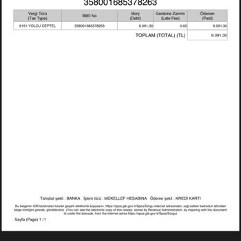 BDK (Bilgi Teknolojileri Ve İletişim Kurumu) IMEI Kayıt Sorunu