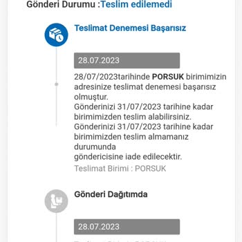 MNG Kargo'nun Yaptığı Sorumsuzluk