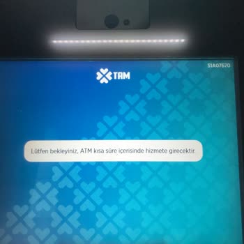 Halkbank Şube Müdürlüğü ATM Arızası