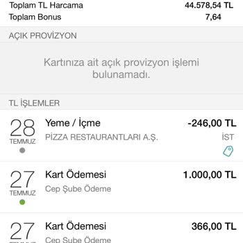 Domino's Kredi Kartımdan Ücreti Çekti Siparişi İptal Etti!