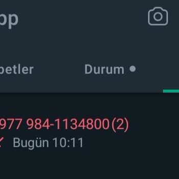 WhatsApp'tan Üzerinden Yabancı Ülke Numaraları İle Gelen Çağrılar