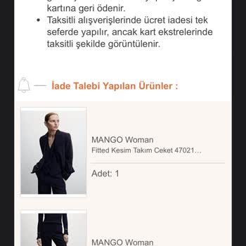 Trendyol Hatalı Ürün Gönderimi
