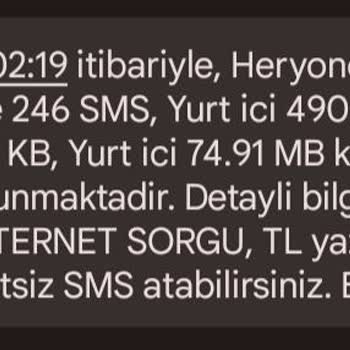 Vodafone Ek Aşım Paketi Yüklenmesi