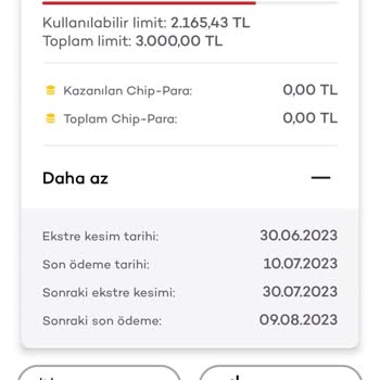 Akbank Axess Eksi Ekstra Borç Göstermesi Ödedim Halde