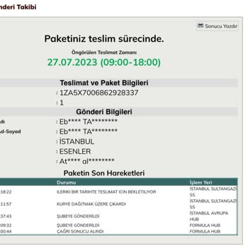Apple Markası Anlaşması Olduğu Kargo Firmasına Müdahale Edemiyor