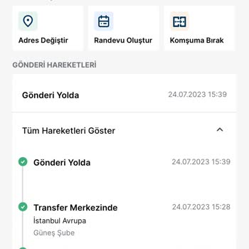 Trendyol Express Kargom 5 Gündür Hala Yolda Diyor