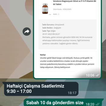 Dermoailem Ürün İadesi Yapmıyor