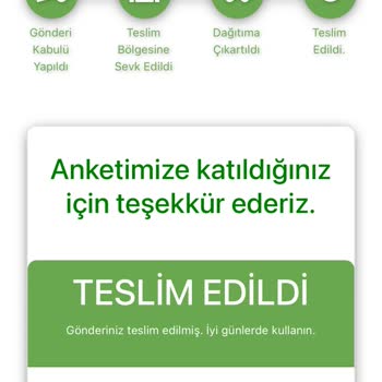 AGT Kurye Siparişimi Teslim Etmediği Halde Etmiş Gibi Gözüküyor