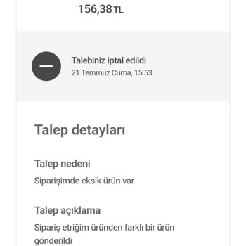 Hepsiburada Yanlış Ürün ve İade Edememe Saçmalığı