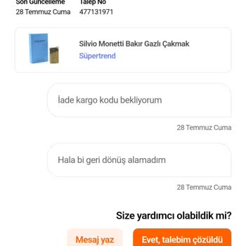 Hepsiburada Yanlış Ürün ve İade Edememe Saçmalığı