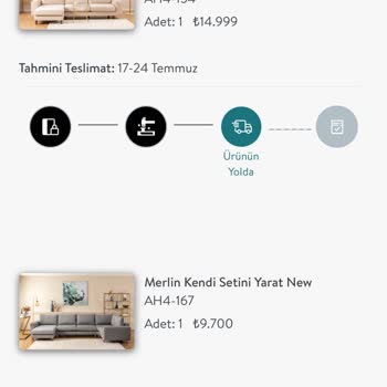 Vivense Teslim Tarihi Geçmesine Rağmen Teslim Edilmeyen Ürünler