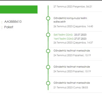 Kolay Gelsin 15 Gündür Teslim Edilemeyen Ürün