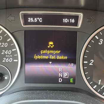 Mercedes Pre Safe Arızası