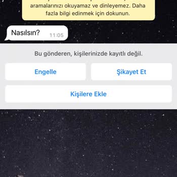WhatsApp Kişisel Verilerimin İhlali