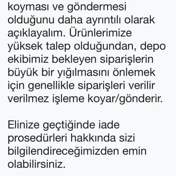 Silver Wanderlust Sitesinden Yanlış Ürün Gönderildi