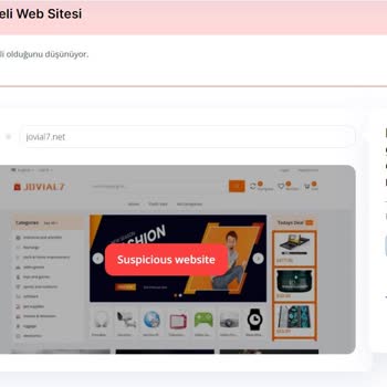 Jovial7.net WhatsApp'tan Yabancı Numara Mesajı