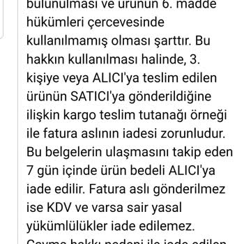 724mutfak.com İade Ettiğim Üründe 108,14 TL Eksik Ödeme Yapıldı!