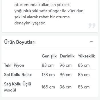 Vivense Hatalı Ürün Ölçümleri