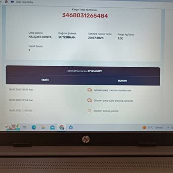 Aras Kargo Teslim Edilmeyen Kargo!