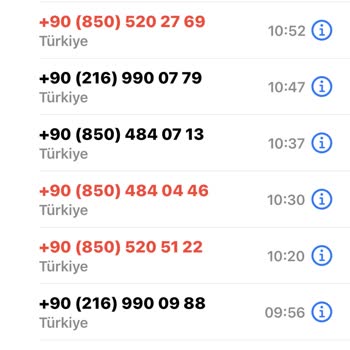 0850 520 29 06 Sürekli Telefon Araması