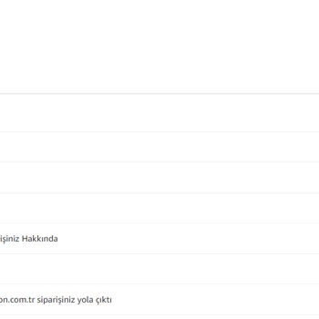 Amazon Siparişimi 15 Temmuz'dan Beri Kargoya Vermedi