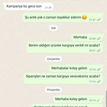Marfa Giyim Ücretini Ödediğim Siparişim Gelmiyor