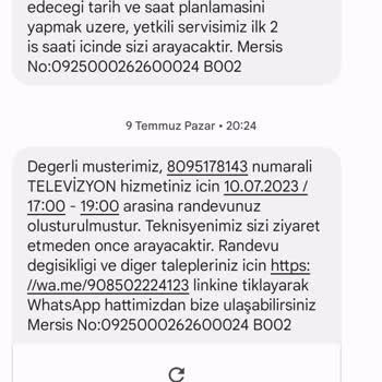 Vestel Servisi 3 Haftadır Tamire Giden Televizyonu Gönderemedi
