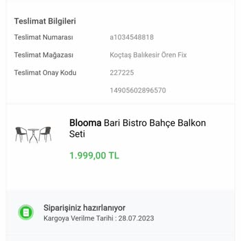 Koçtaş Online Siparişi Hala Teslim Edemedi