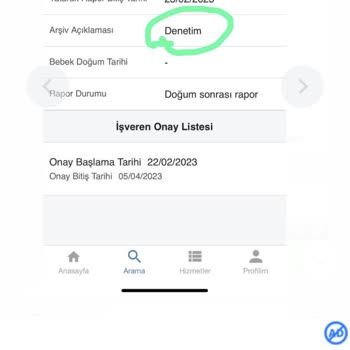 SGK Analık Raporum Arşive Kaldırıldı Mağdurum