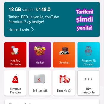 Vodafone Uygulama Başkasının Hesabında Açılıyor