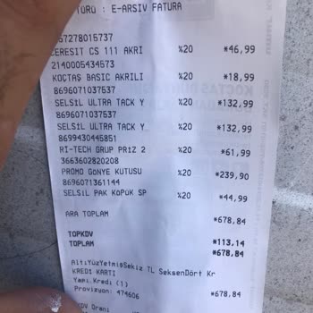 Koçtaş Etiket Ve Kasa Fiyat Farklılığı