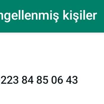WhatsApp Bilinmeyen Arama