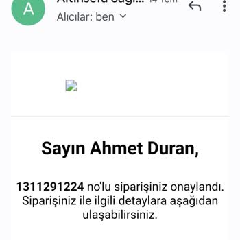 Altınsefa (altinsefa.com.tr) Siparişimiz Gelmedi. Üreticiye Ulaşamıyoruz