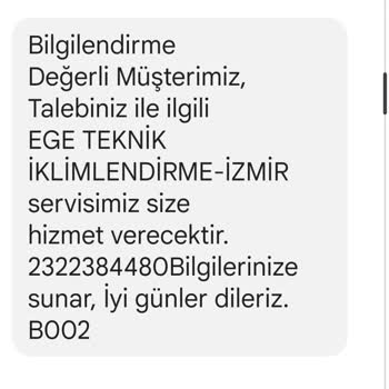 Daikin 9 Gündür Yetkili Servis Gelmiyor