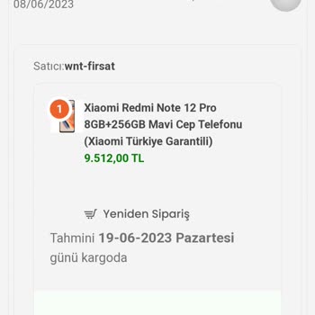Wnt.com.tr'den Satın Almış Olduğum Ürün Gönderilmiyor.