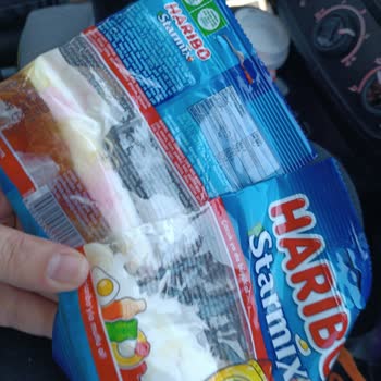 Haribo Jelibon Daha Eve Varmadan Eridi.