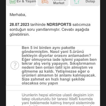 Trendyol Ne Yazık Ki Değişim